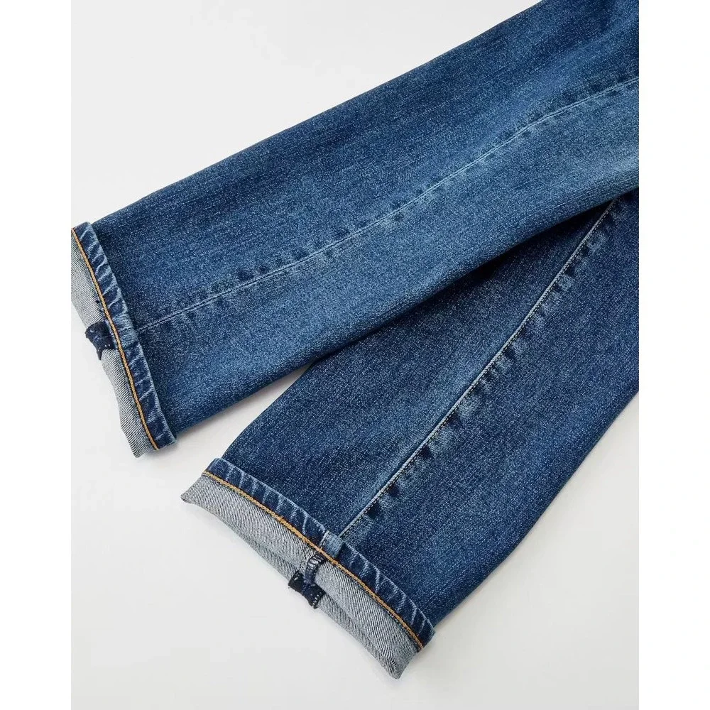 Flint and Tinder HB Slim Fit Stretch Jeans 36x32 Atlantic Wash Huckberry $158